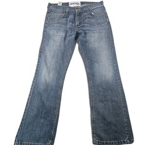 Denizen From Levi's 233 Low Boot Jeans Mens 34x30 Blue Bootcut Denim